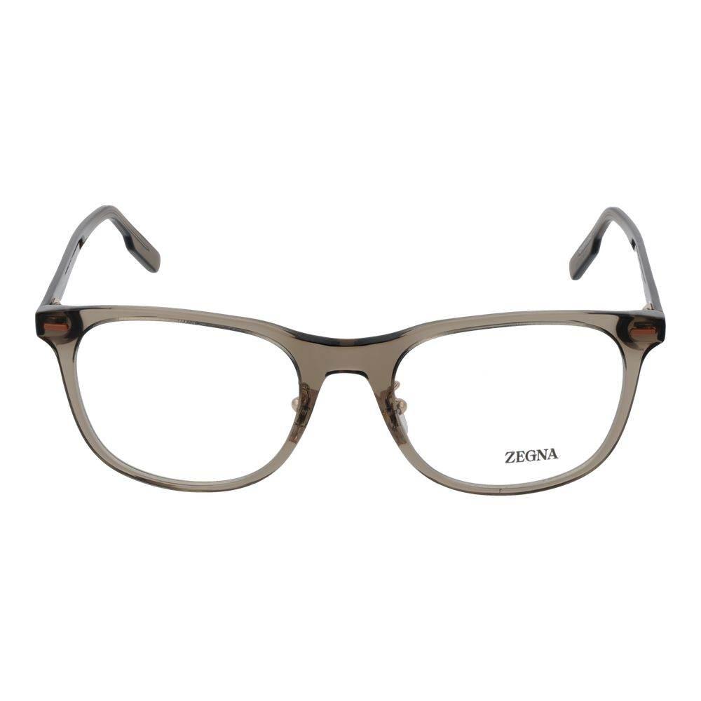 Ermenegildo Zegna Brown Men Optical Frames - Hilstor