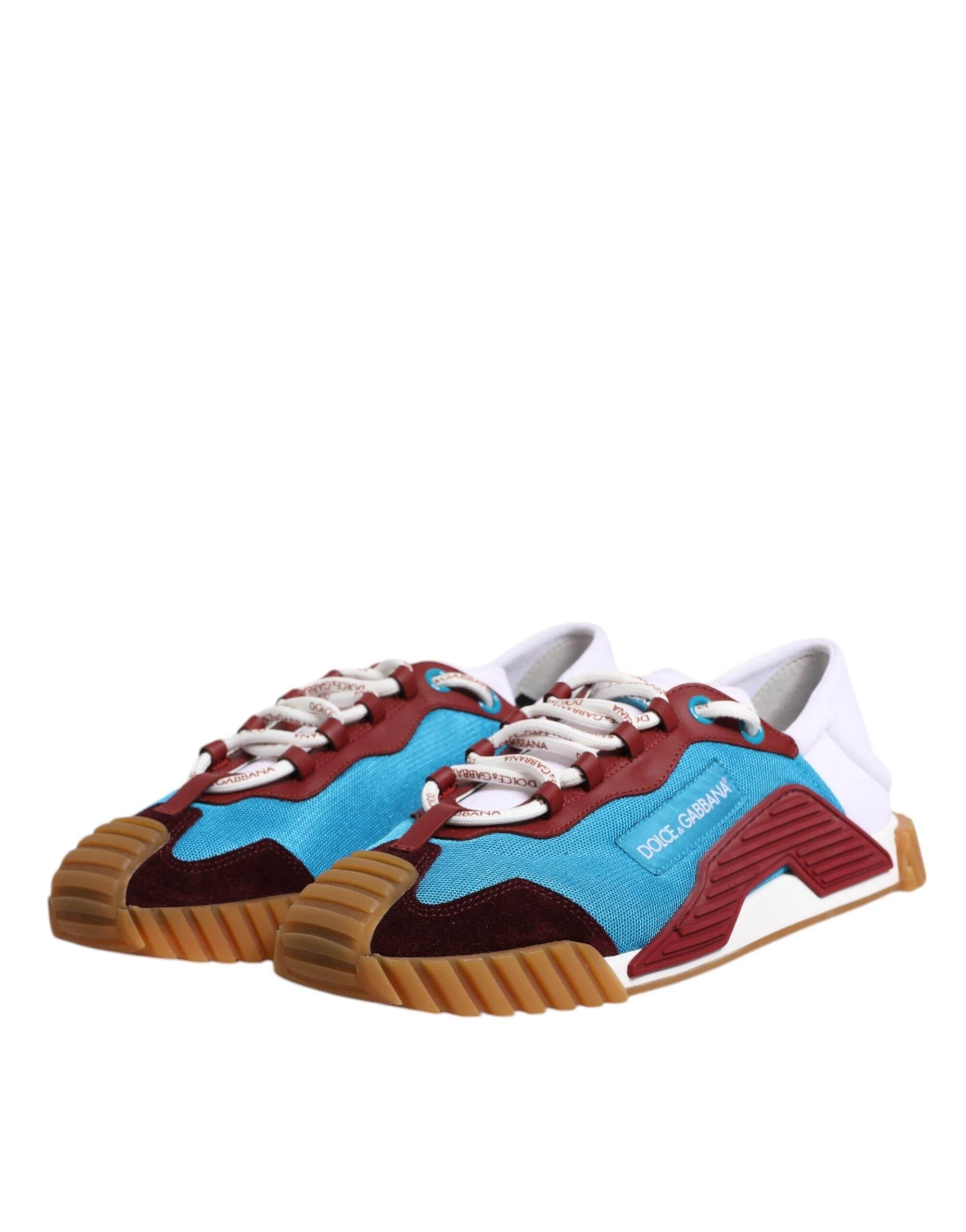 Dolce & Gabbana Multicolor Nylon NS1 Low Top Sneakers Shoes - Hilstor