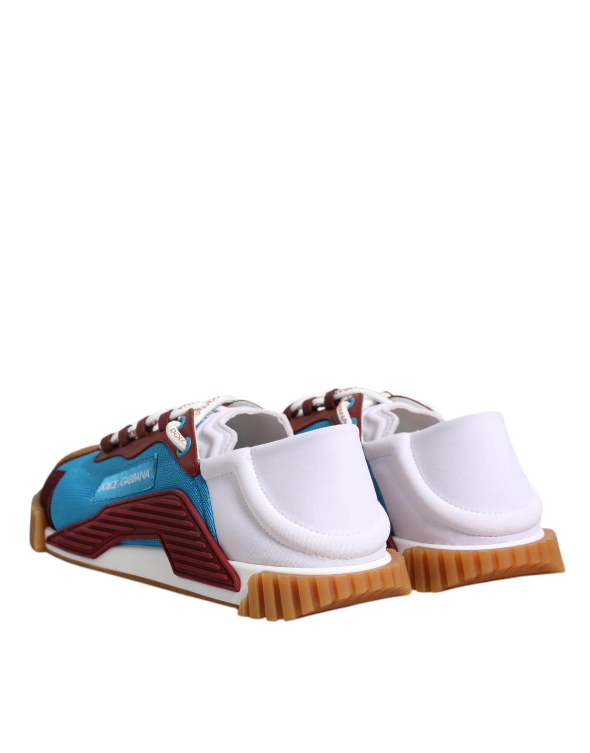 Dolce & Gabbana Multicolor Nylon NS1 Low Top Sneakers Shoes - Hilstor