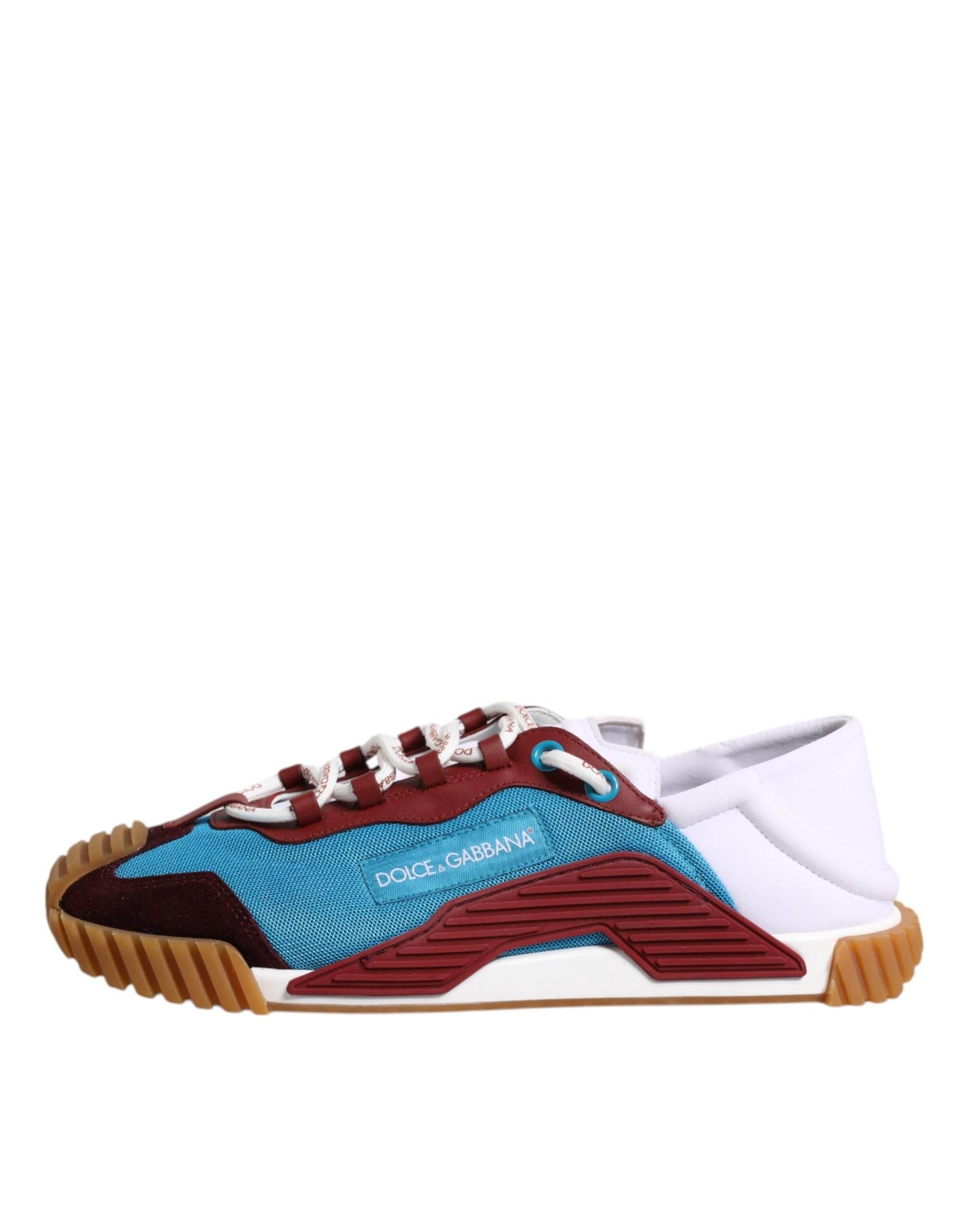 Dolce & Gabbana Multicolor Nylon NS1 Low Top Sneakers Shoes - Hilstor