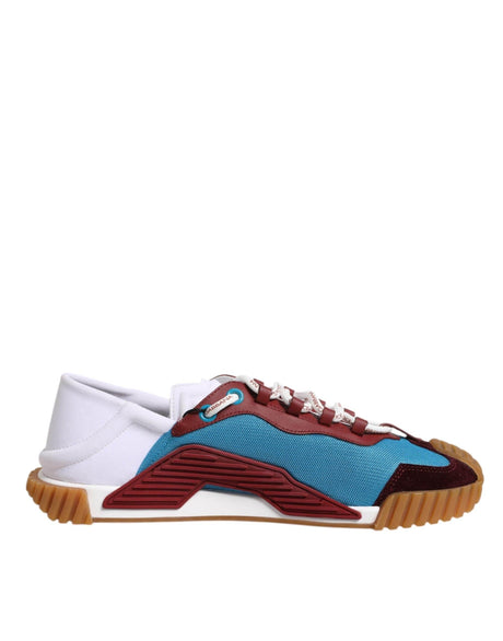 Dolce & Gabbana Multicolor Nylon NS1 Low Top Sneakers Shoes - Hilstor