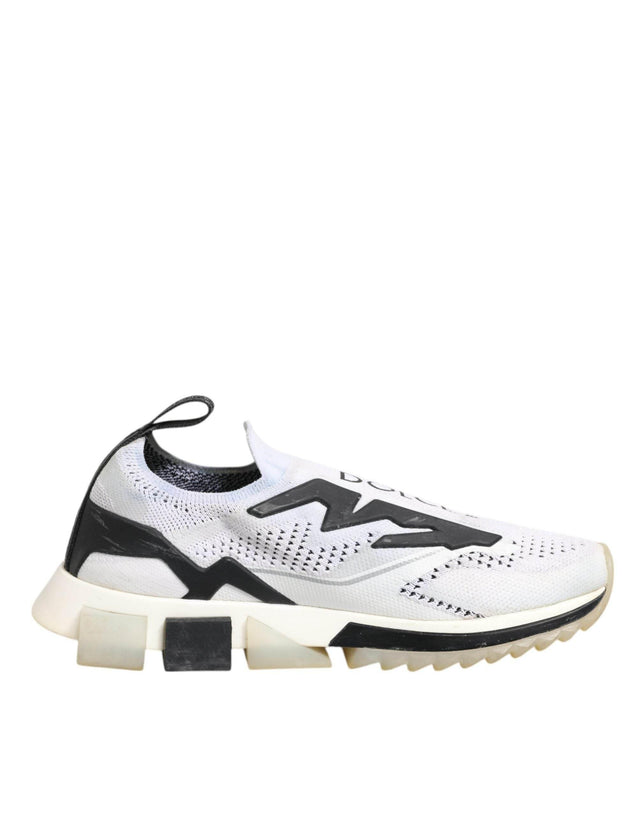 Dolce & Gabbana White SORRENTO Sport Stretch Sneakers Shoes - Hilstor
