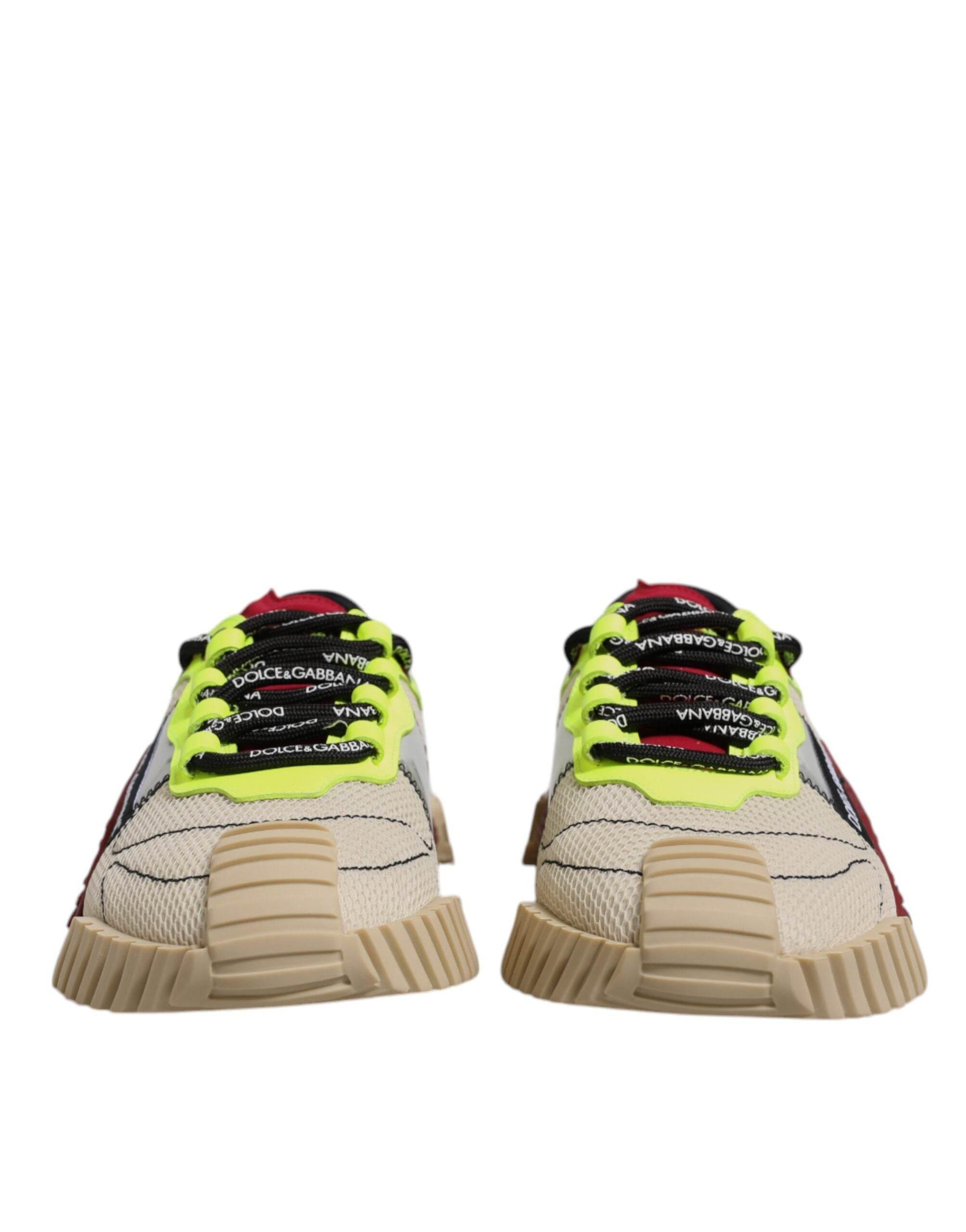 Dolce & Gabbana Multicolor Low Top NS1 Sneakers Shoes - Hilstor