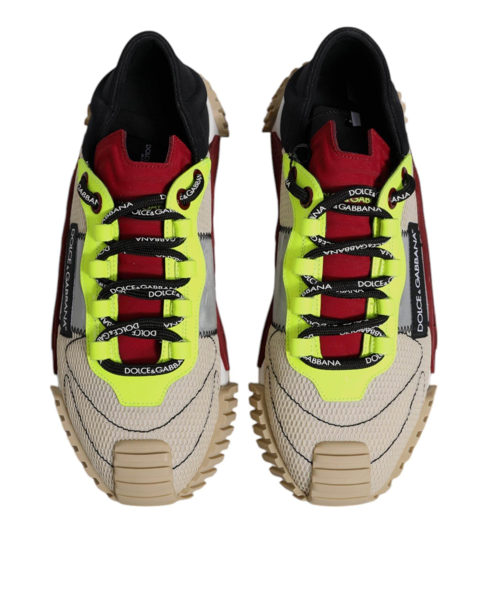 Dolce & Gabbana Multicolor Low Top NS1 Sneakers Shoes - Hilstor