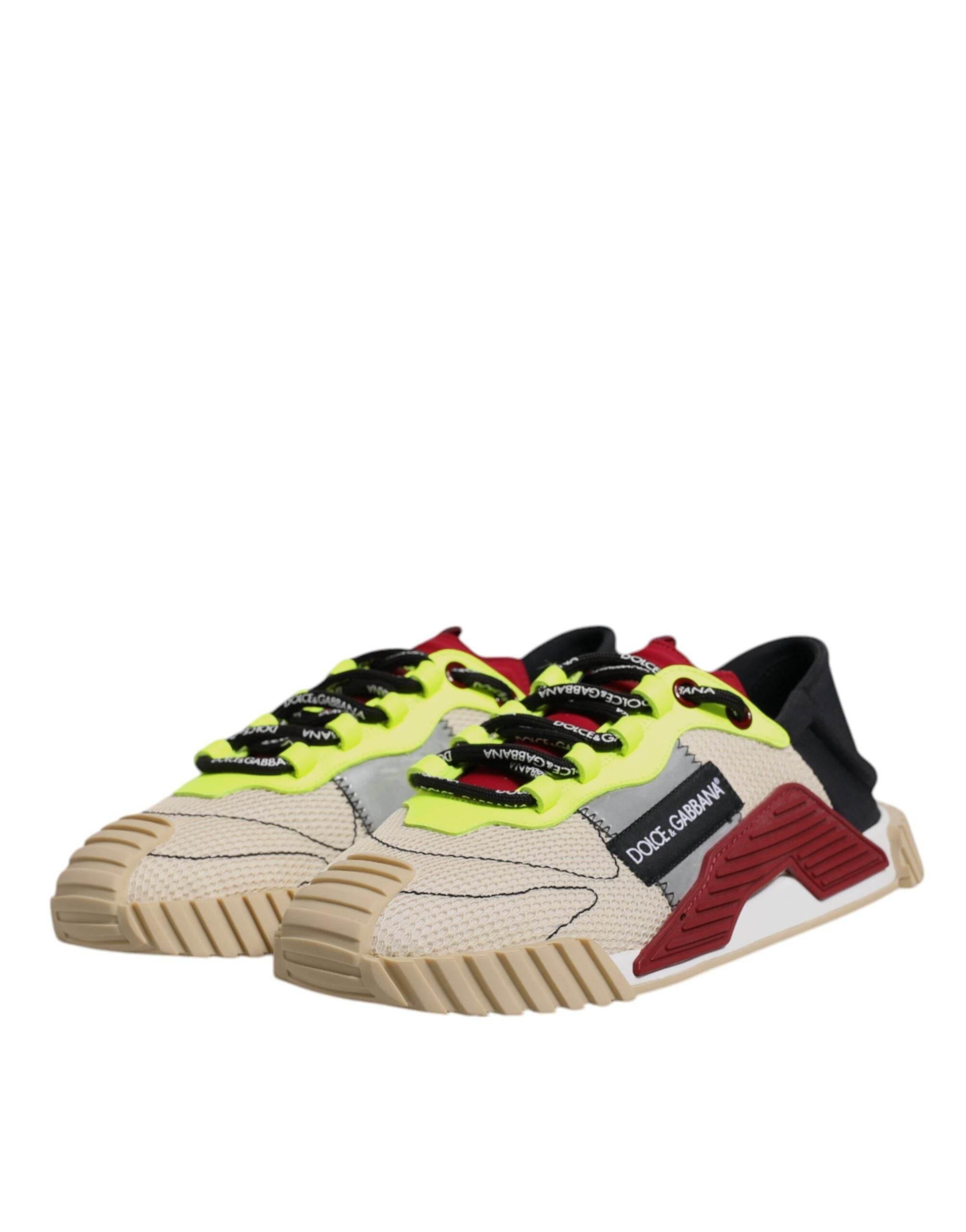 Dolce & Gabbana Multicolor Low Top NS1 Sneakers Shoes - Hilstor