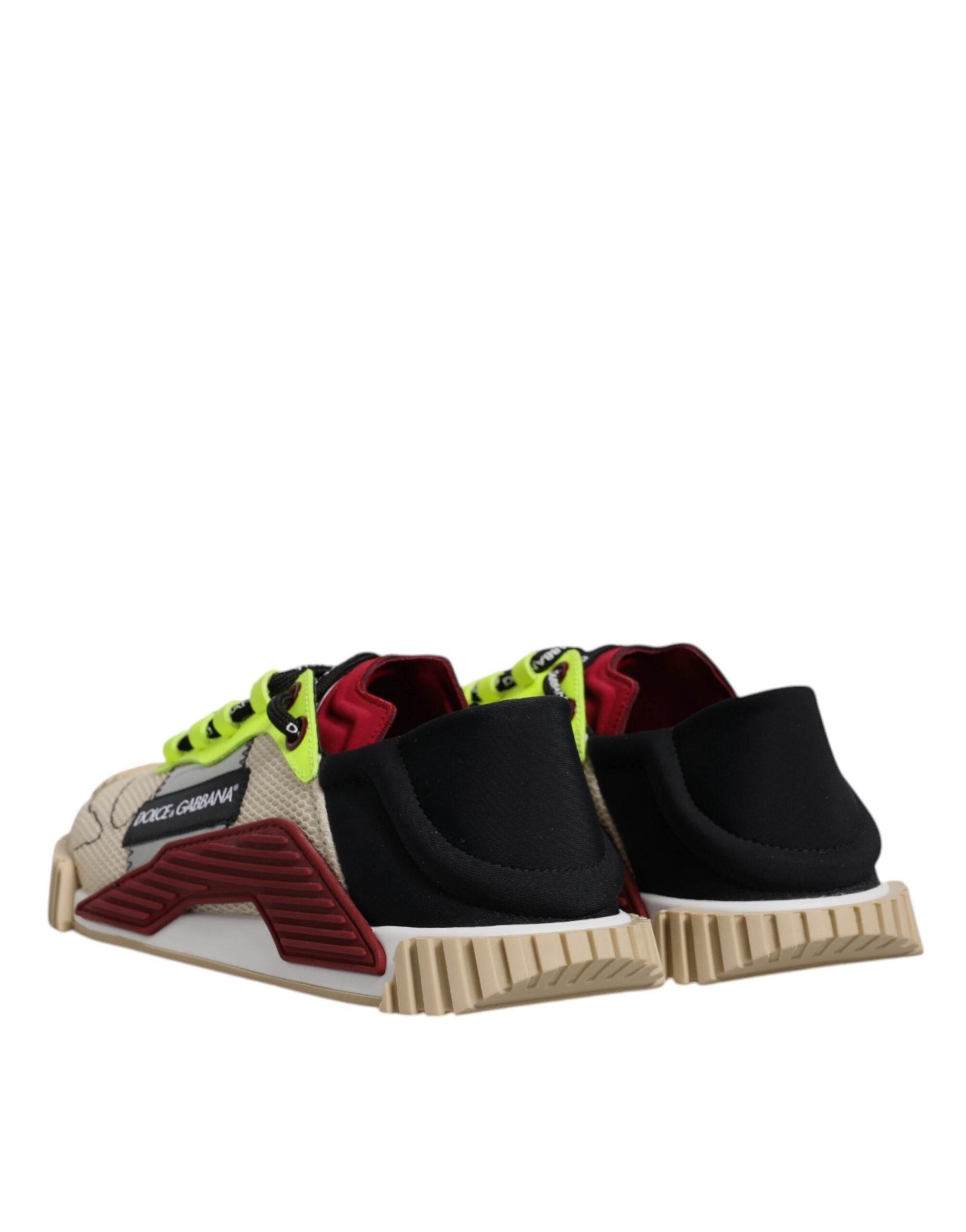 Dolce & Gabbana Multicolor Low Top NS1 Sneakers Shoes - Hilstor