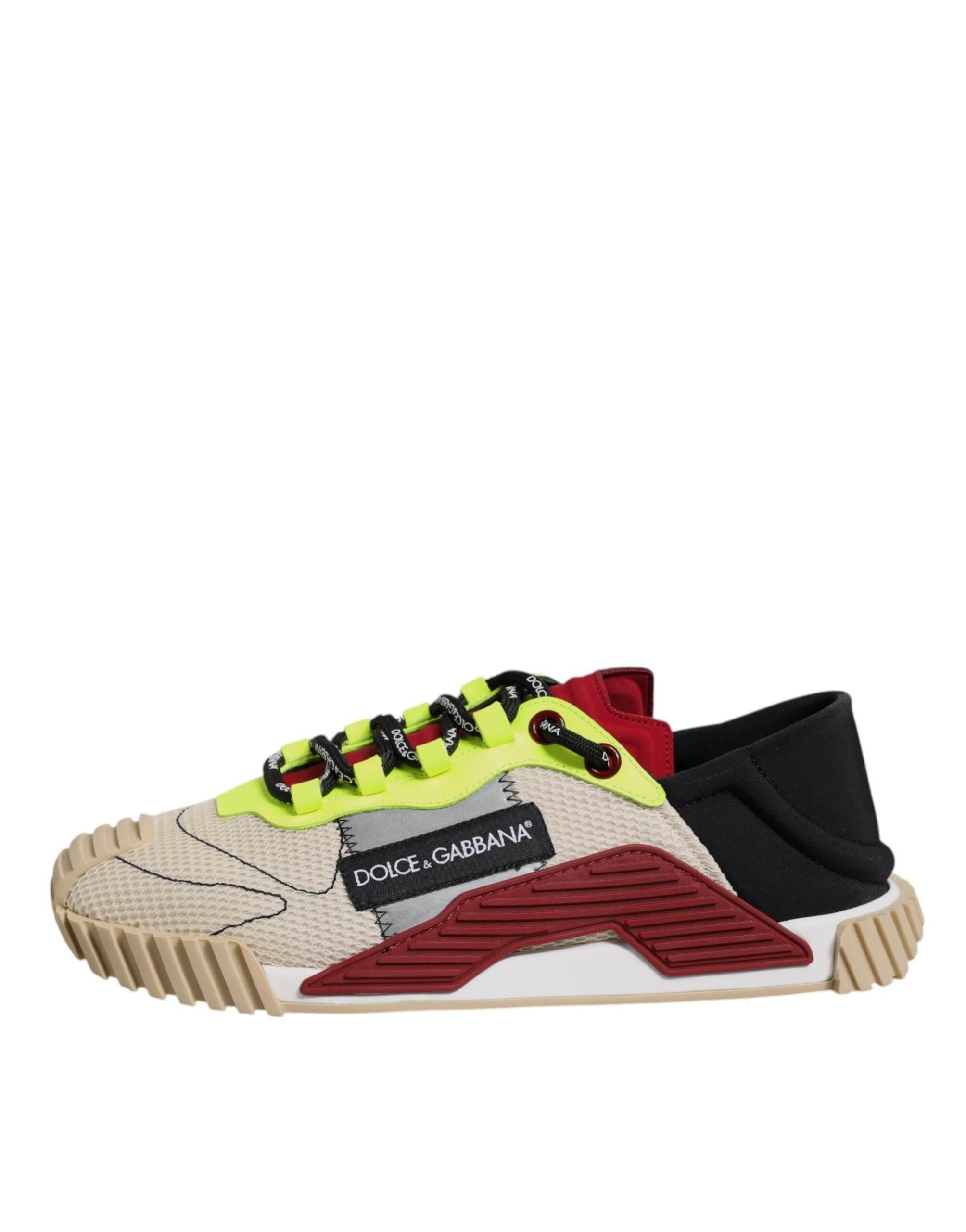 Dolce & Gabbana Multicolor Low Top NS1 Sneakers Shoes - Hilstor