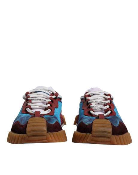 Dolce & Gabbana Multicolor Leather NS1 Low Top Sneakers Shoes - Hilstor