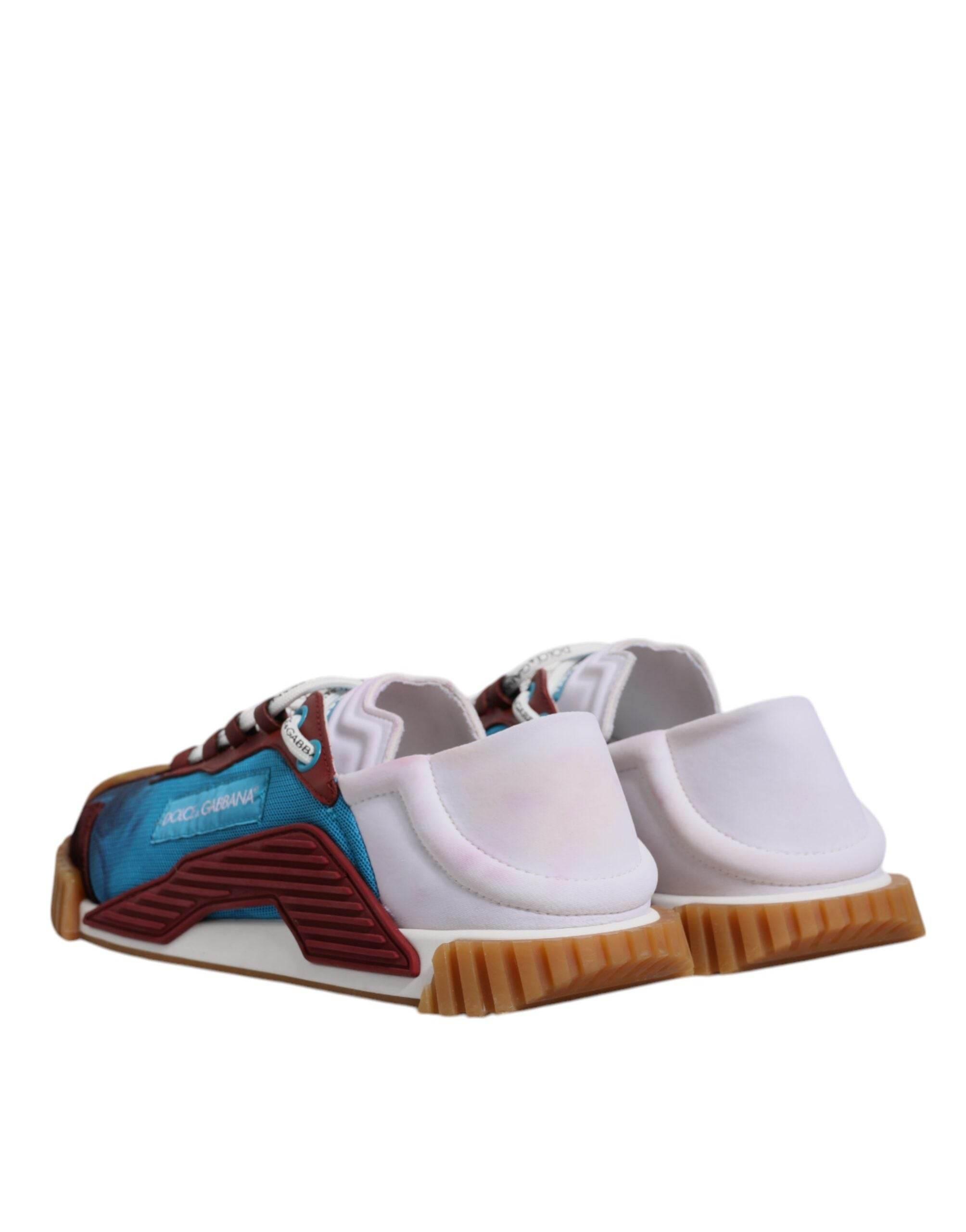 Dolce & Gabbana Multicolor Leather NS1 Low Top Sneakers Shoes - Hilstor