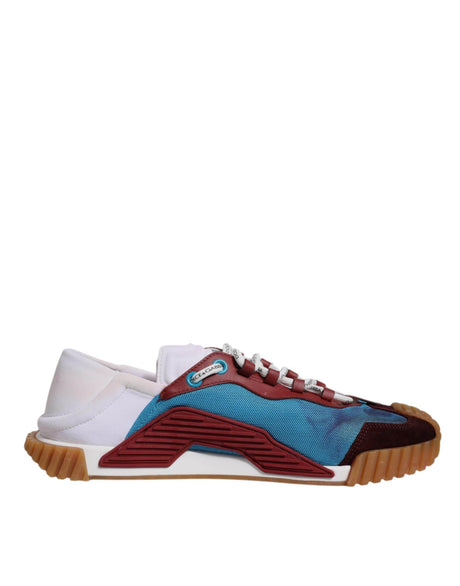 Dolce & Gabbana Multicolor Leather NS1 Low Top Sneakers Shoes - Hilstor