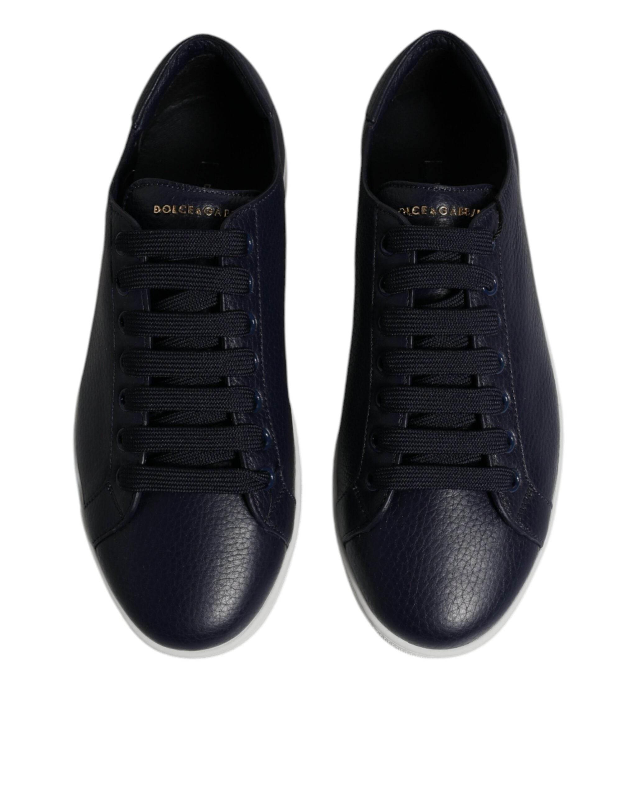 Dolce & Gabbana Blue Low Top Men Saint Tropez Sneakers Shoes - Hilstor