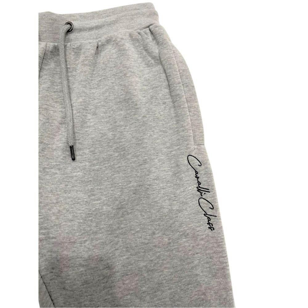 Cavalli Class Gray Polyester Women Pant - Hilstor