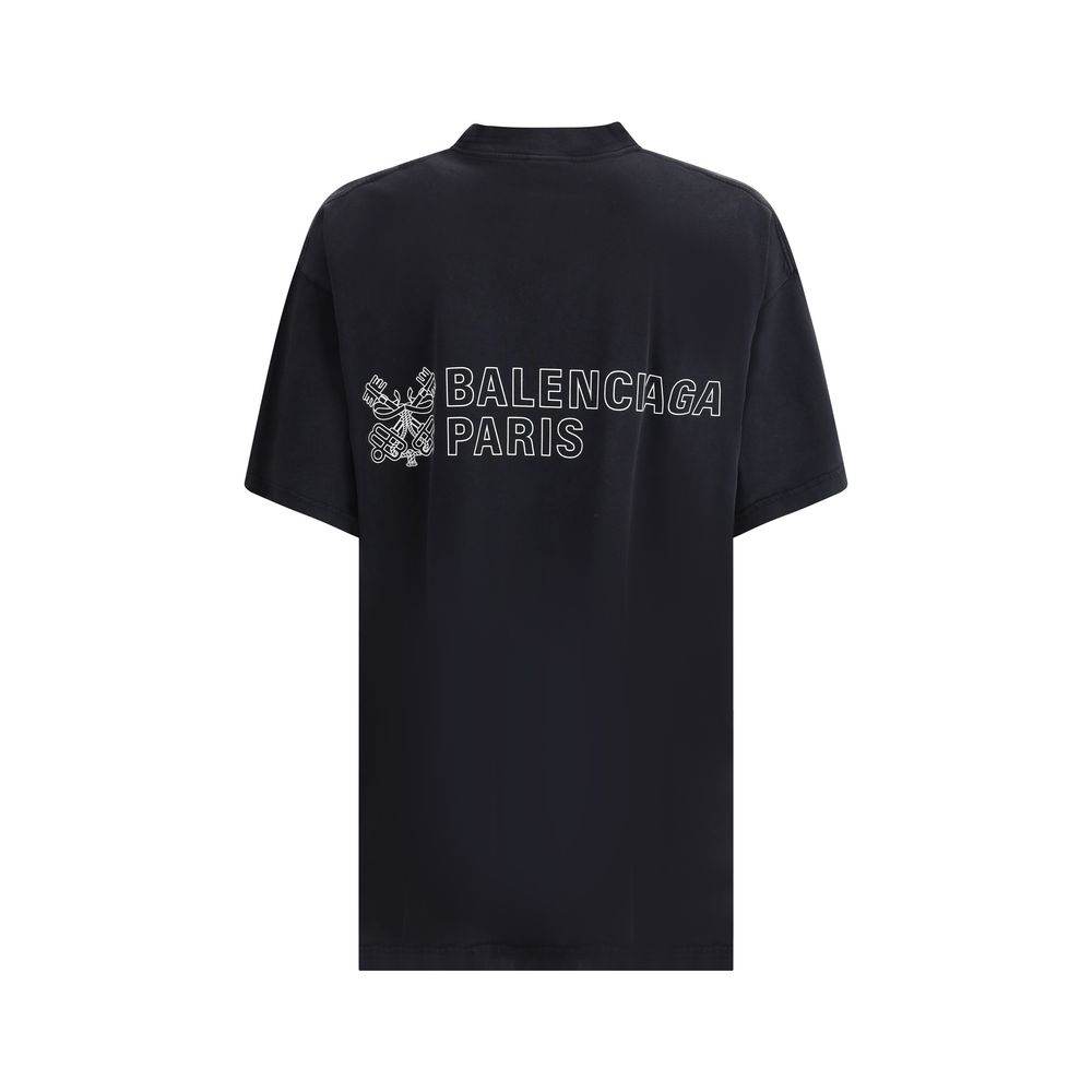Balenciaga Oversize T-shirt - Hilstor