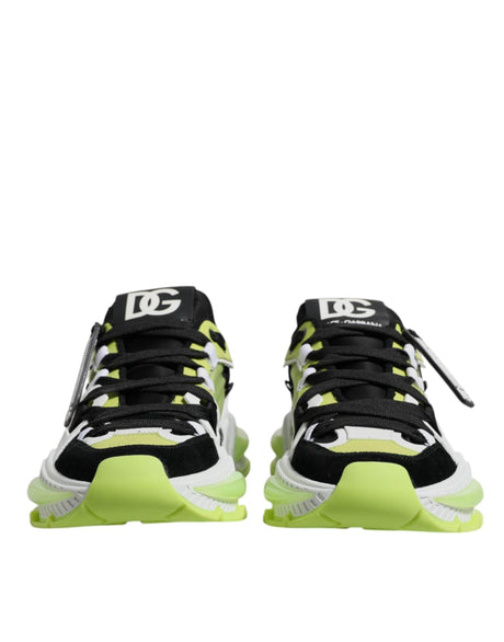 Dolce & Gabbana Multicolor Airmaster Low Top Sneakers Shoes - Hilstor