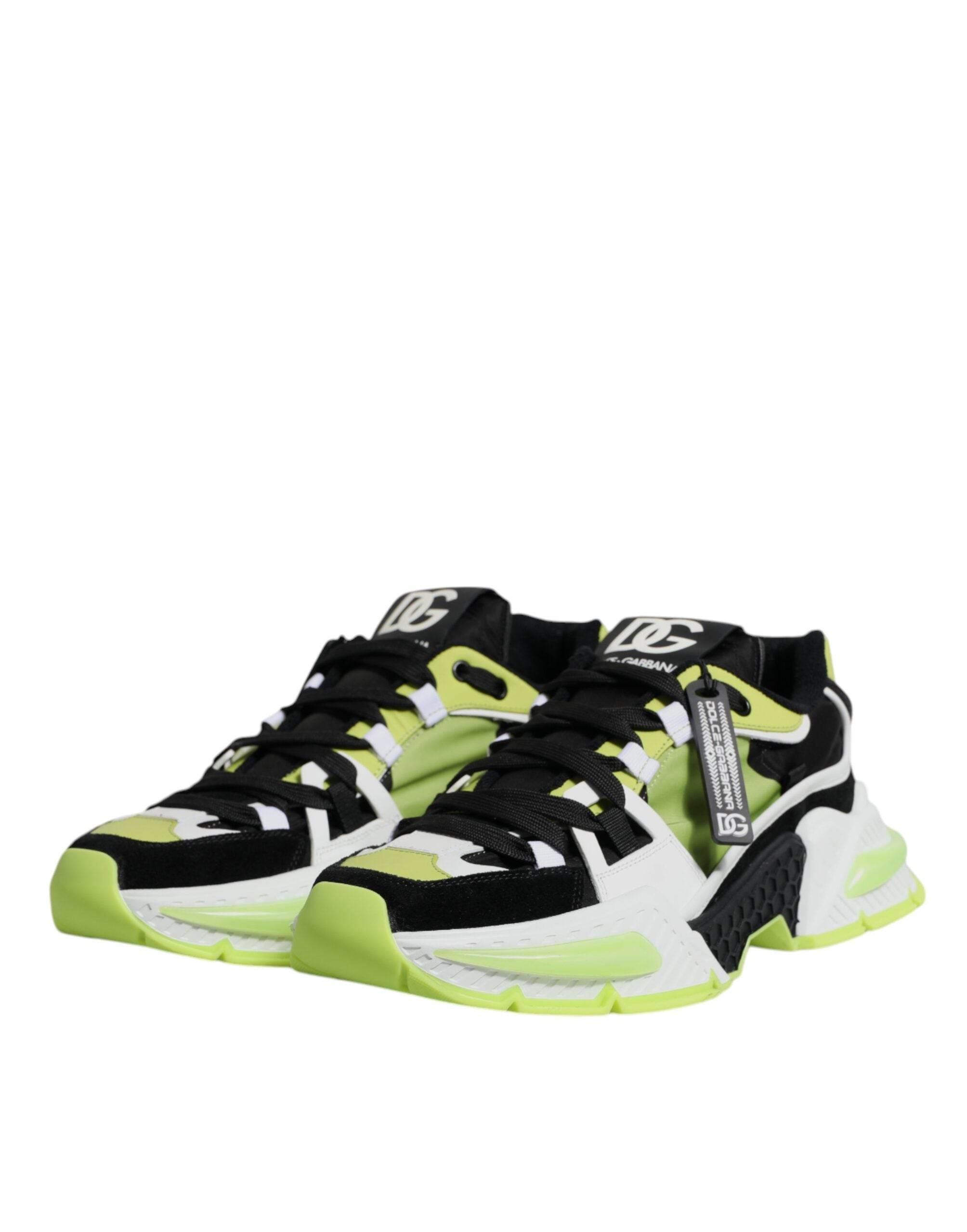 Dolce & Gabbana Multicolor Airmaster Low Top Sneakers Shoes - Hilstor