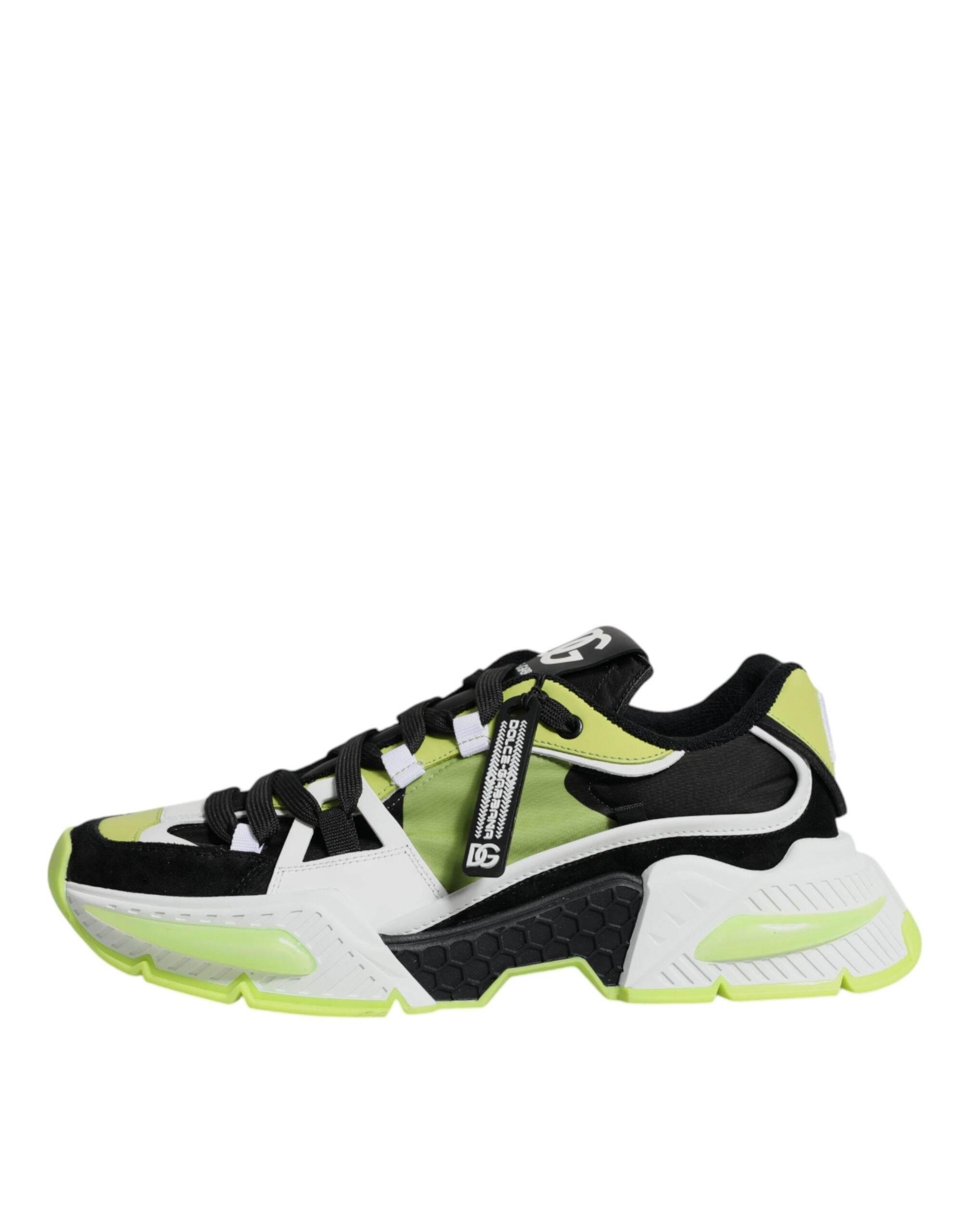 Dolce & Gabbana Multicolor Airmaster Low Top Sneakers Shoes - Hilstor
