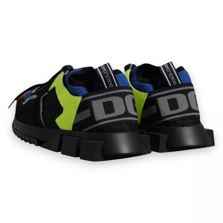 Dolce & Gabbana Multicolor Low Top Sorrento Sneakers Shoes - Hilstor