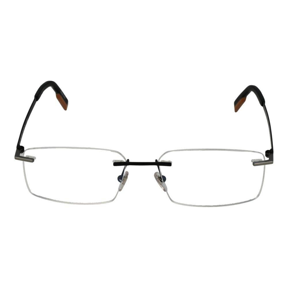 Ermenegildo Zegna Gray Men Optical Frames - Hilstor