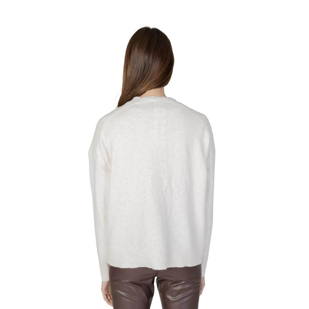 Street One Cream Cotton Cardigan - Hilstor
