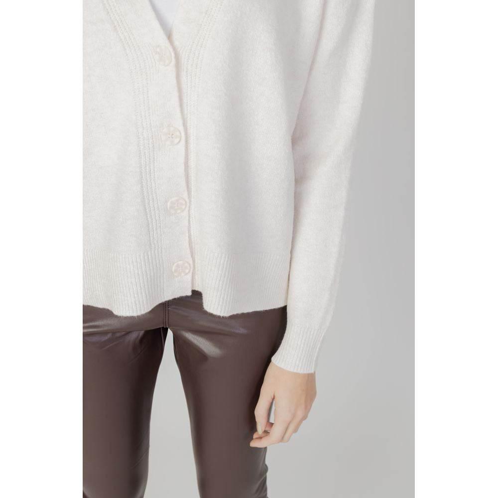 Street One Cream Cotton Cardigan - Hilstor
