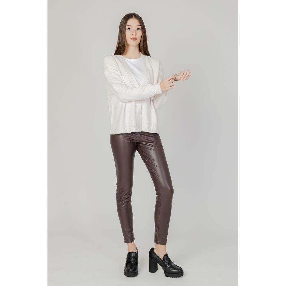 Street One Cream Cotton Cardigan - Hilstor