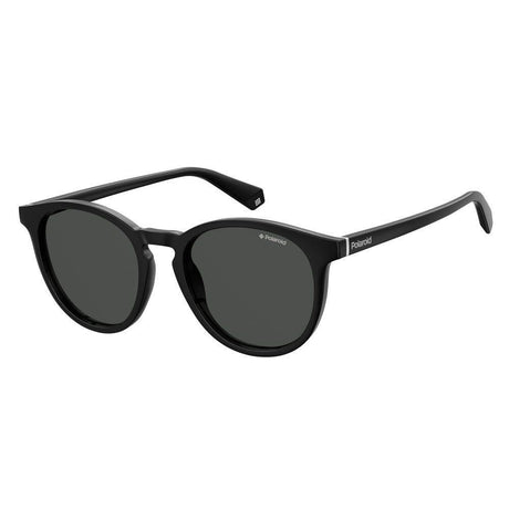 Polaroid Black Plastic Sunglasses - Hilstor