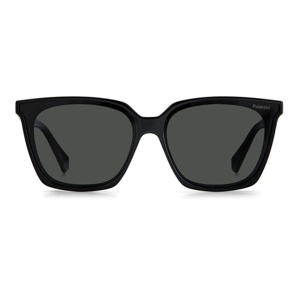 Polaroid Black Plastic Sunglasses - Hilstor
