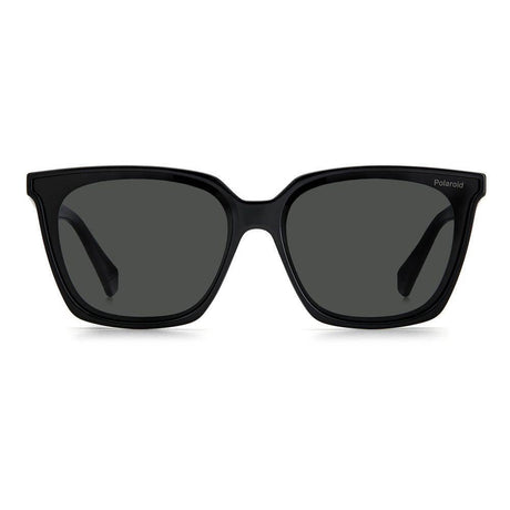 Polaroid Black Plastic Sunglasses - Hilstor