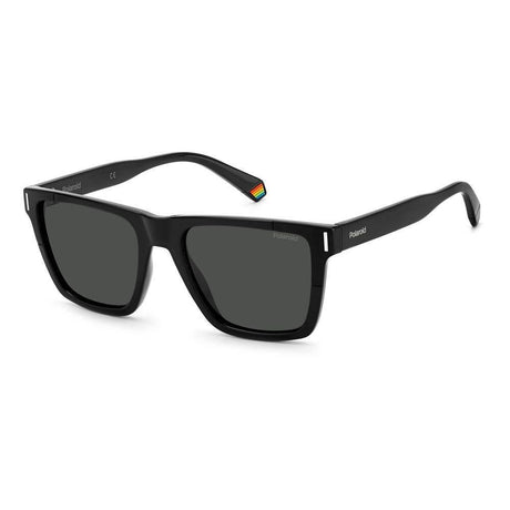 Polaroid Black Plastic Sunglasses - Hilstor