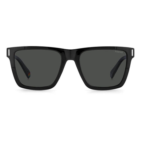 Polaroid Black Plastic Sunglasses - Hilstor