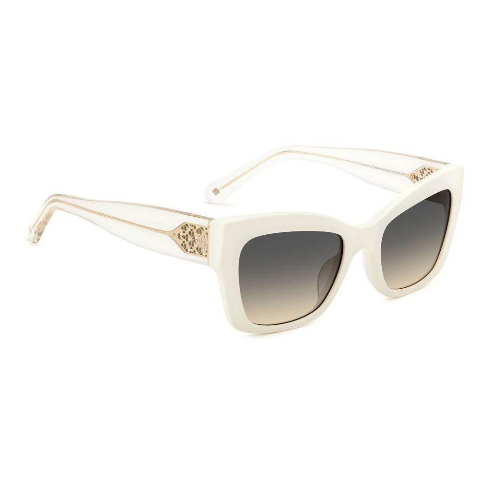 Kate Spade White Acetate Sunglasses - Hilstor