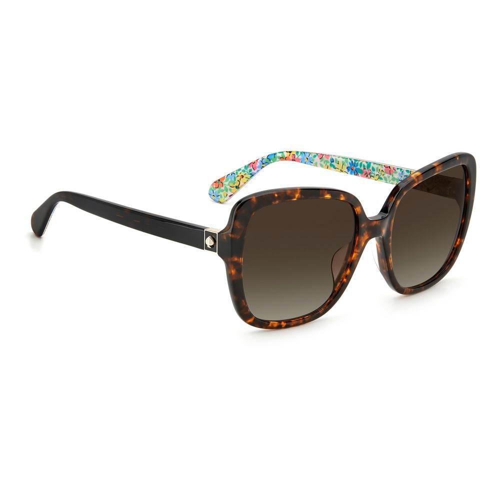 Kate Spade Brown Acetate Sunglasses - Hilstor