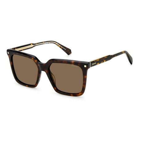 Polaroid Brown Acetate Sunglasses - Hilstor