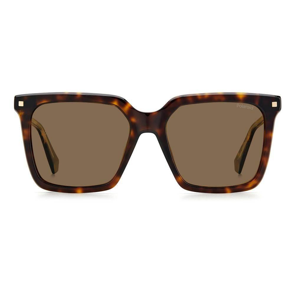 Polaroid Brown Acetate Sunglasses - Hilstor