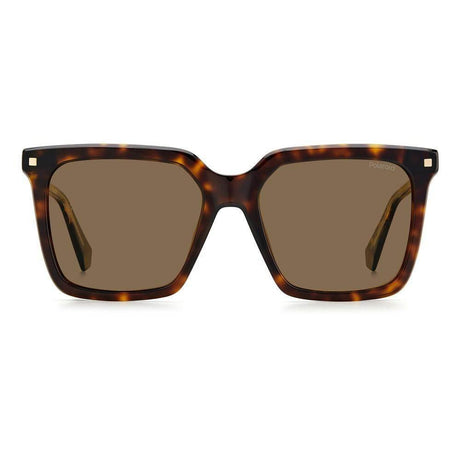 Polaroid Brown Acetate Sunglasses - Hilstor