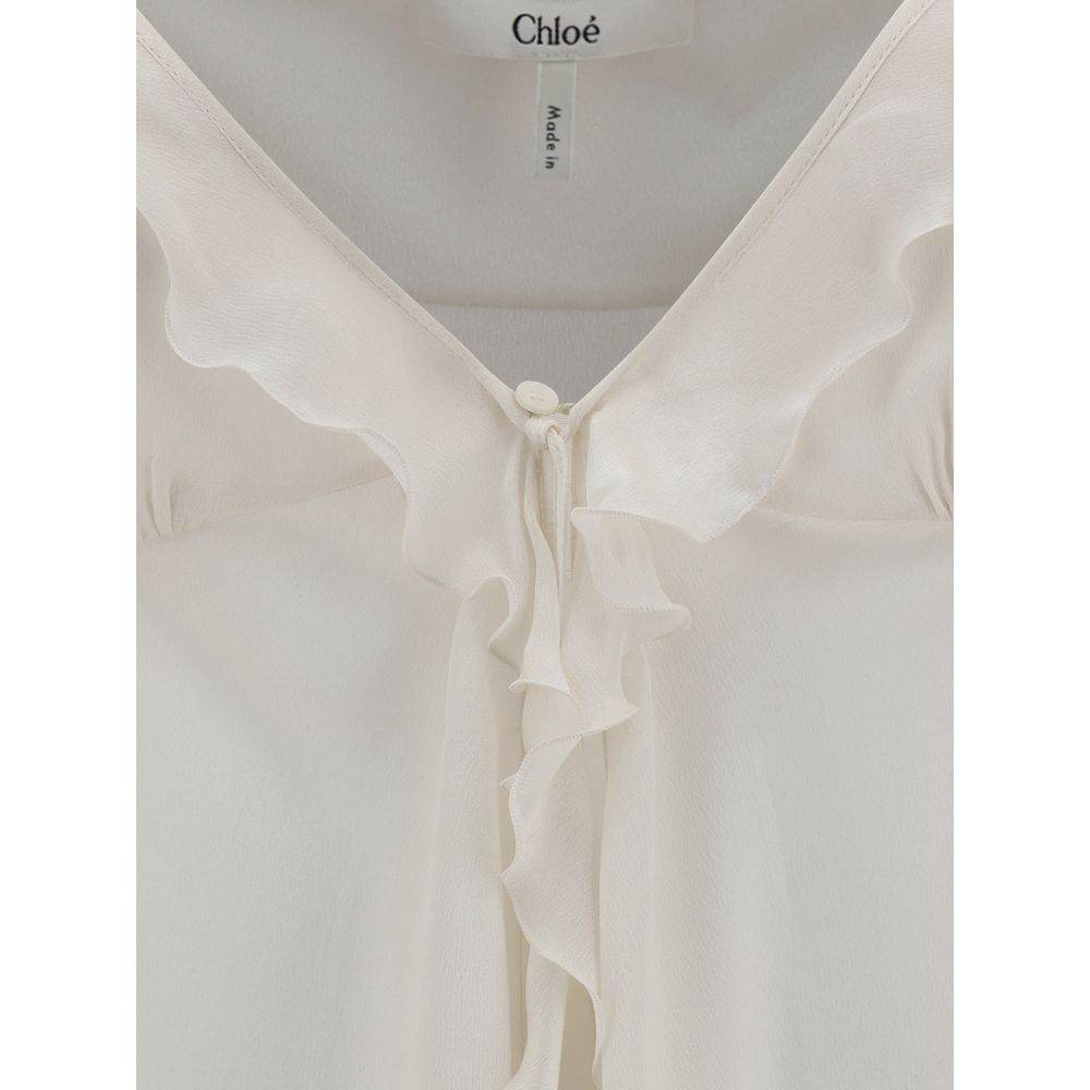 Chloé Silk Top - Hilstor
