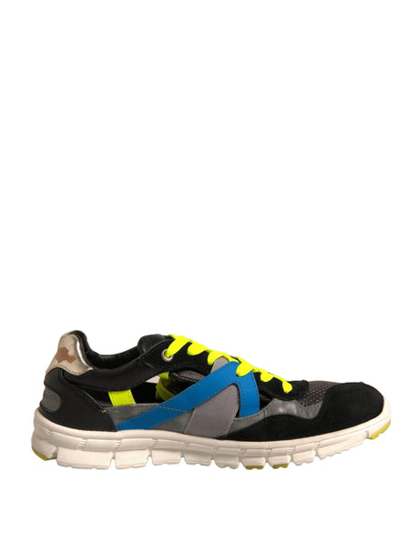 Dolce & Gabbana Multicolor Suede Low Top Sneakers Shoes - Hilstor