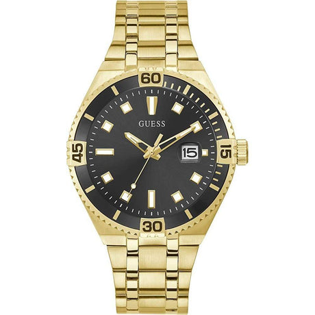 Guess Gold Stainless Steel Watch - Hilstor