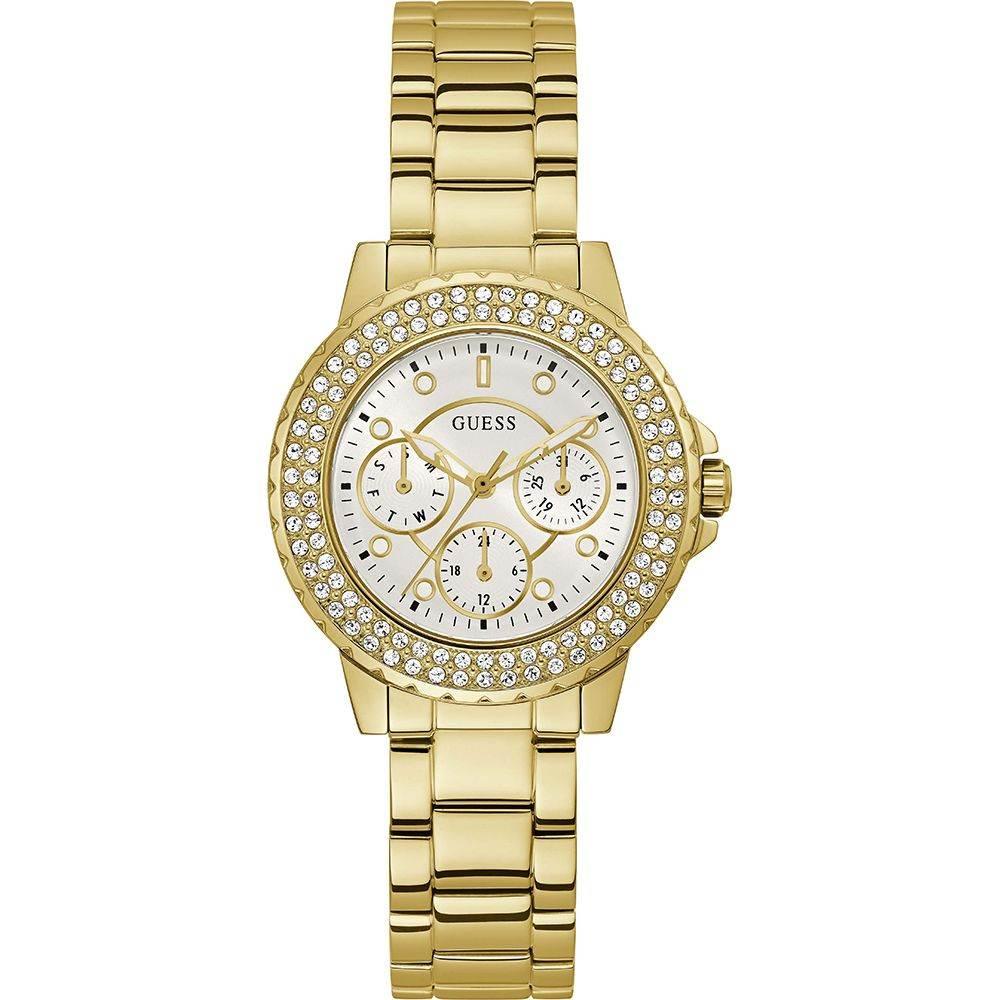 Guess Gold Stainless Steel Watch - Hilstor
