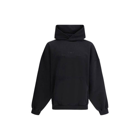 Balenciaga Oversize hooded Sweatshirt - Hilstor