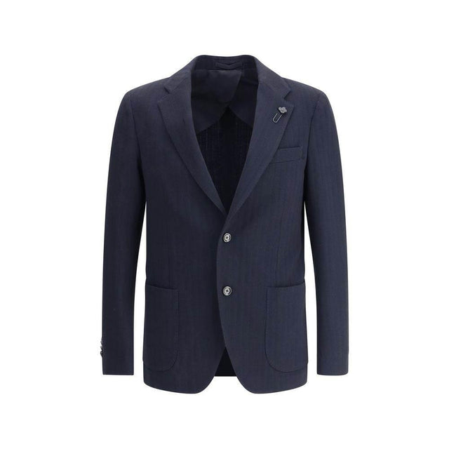 Lardini Single-breasted Blazer - Hilstor