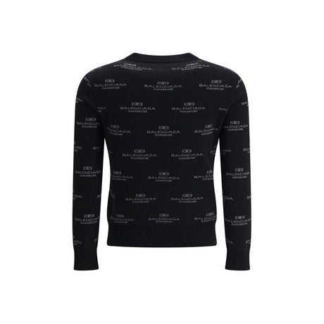 Balenciaga Sweater med all-over logo