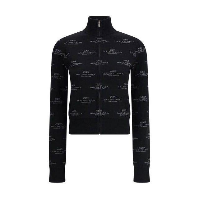 Balenciaga All-over logo Cardigan - Hilstor