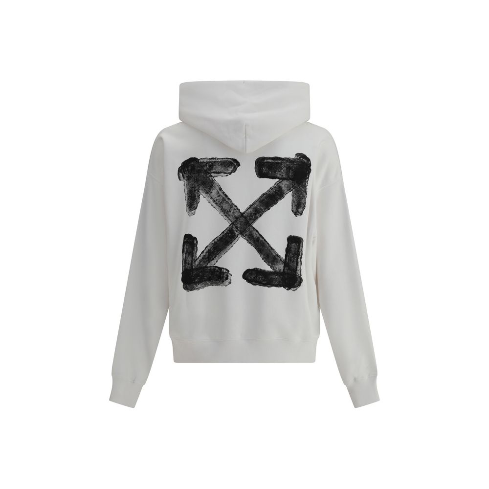 Off-White hættetrøje med spraytryk