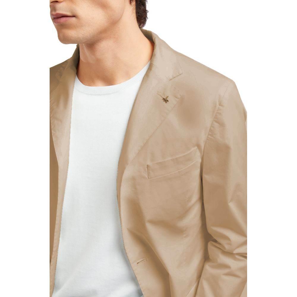 AT.P.CO Beige Cotton Blazer - Hilstor