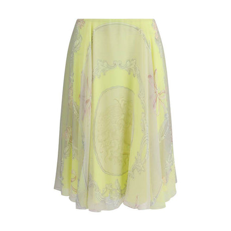 Versace Medusa Midi Skirt - Hilstor