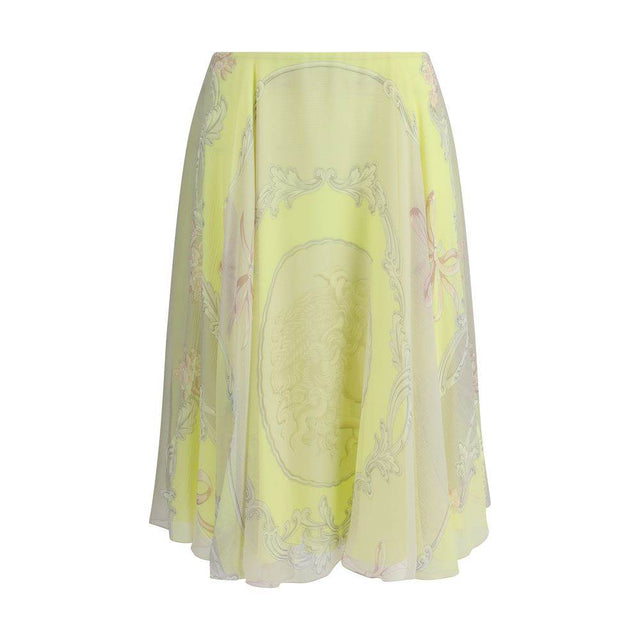 Versace Medusa Midi Skirt - Hilstor