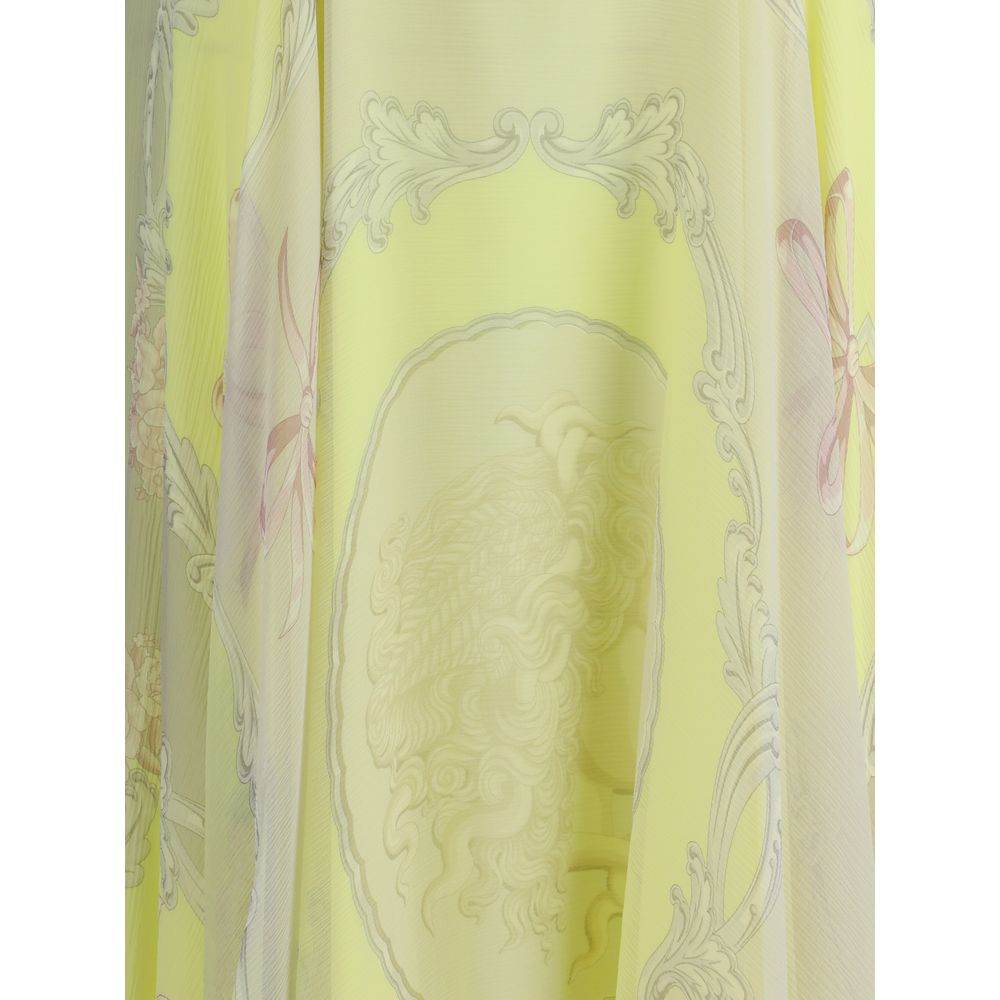 Versace Medusa Midi Skirt - Hilstor