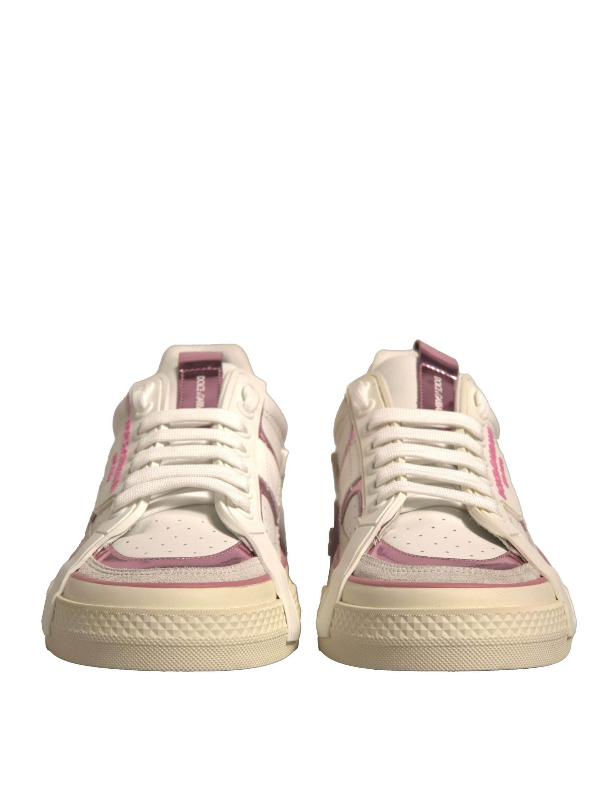 Dolce & Gabbana Multicolor Logo CUSTOM 2.Zero Sneakers Shoes - Hilstor
