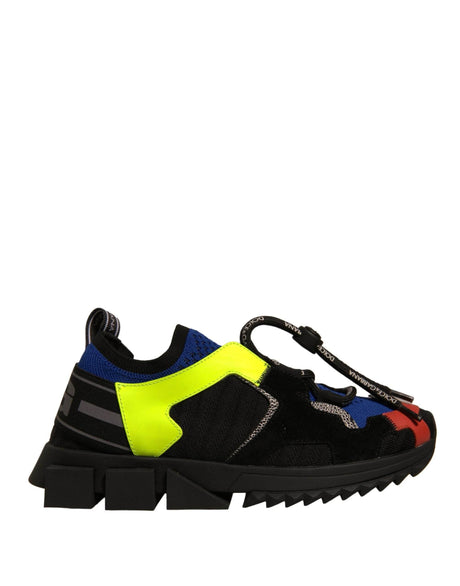 Dolce & Gabbana Multicolor Low Top Sorrento Sneakers Shoes - Hilstor